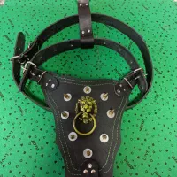 قلاده چرم گاومیش تنی سگ