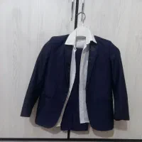 کت شلوار بچه گانه با پیراهن سفید بچگانه|کفش و لباس بچه|شوشتر, |دیوار