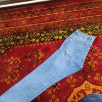 شلوار لی مدل راسته جنس ترک و نو ، سایز ۴۶