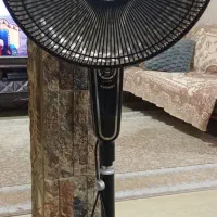 بخاری برقی ایستاده فن دار