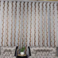 پرده تمیز و مرتب