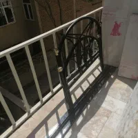 تخت یکنفره فلزی باتشکر رویال وپاتختی|تشک تختخواب|کرج, عظیمیه|دیوار