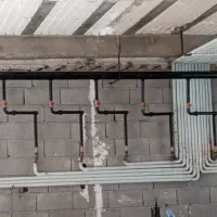 لوله کشی گاز و اب در تمام نقاط