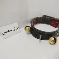 قلاده سگ چرمی میخدار قورزنگ شیر خورشیدی ، نو|لوازم جانبی حیوانات|سبزوار, هویزه|دیوار