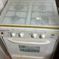 اجاق گاز ۴ شعله بدون فر سالم