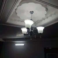 لوستر|لوستر و چراغ آویز|نیشابور, خط کاشمر|دیوار