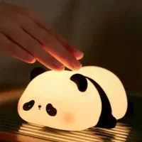 آباژور چراغ خواب سیلیکونی طرح اردکی و پاندا خسته|چراغ خواب و آباژور|تهران, کرمان|دیوار
