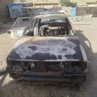 پراید مدل ۹۴ سوخته