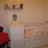 سرویس خواب نوزادی تا نوجوانی|تخت و سرویس خواب|ملایر, |دیوار