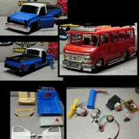 ماکت ماشین و هدفون