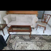 مبل و میزو کنسول و ساعت ست
