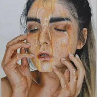 سفارش نقاشی مداد رنگی