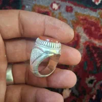 انگشتر نقره مردانه عقیق