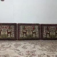 ۶ عدد پشتی دستبافت|پشتی|کرمانشاه, |دیوار