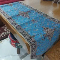 فروش رومیزی ترمه و روبالشی نخی قدیمی|پرده، رانر، رومیزی|خلخال, |دیوار