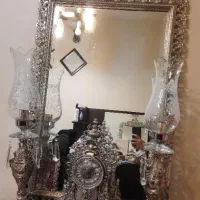 آیینه و کنسول و شمعدان بدون ساعت در حد نو|بوفه، ویترین، کنسول|تهران, تهرانپارس غربی|دیوار