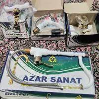 شیرآلات سفید طلایی|لوازم سرویس بهداشتی|کرمان, |دیوار