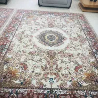 دو عدد فرش دوازده متری ابریشمی دوعدد فرش شش متری