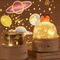 چراغ خواب و پرژکتور  اتاق کودک خرگوشی