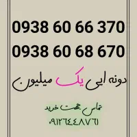 انواع شماره رند ایرانسل یک میلیون تومان