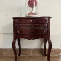 میز قاشق چنگال میز تلفن چوب شیک