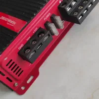 آمپیلی ۴ کانال قوی وباند ۷۱۸ پشت آبی بدون تعمیر