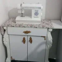 چرخ خیاطی جانتک ۳۲ کاره به همراه میز