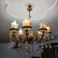 لوستر برنز پرکار ۶ و ۸ شاخه