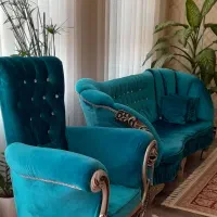 مبلمان هشت نفره در حد نو