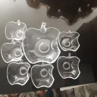 کاسه بزرگ و کوچک پیرکس|ظروف سرو و پذیرایی|شاهینشهر, خانه کارگر|دیوار