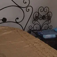 تخت فرفروژه فلزی،زیبا .قیمت فوق العاده|تخت و سرویس خواب|رشت, فلسطین|دیوار