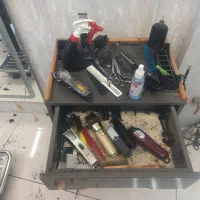 لوازم کامل ارایشگاه مردانه|آرایشگاه و سالنهای زیبایی|نورآباد, |دیوار