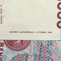 اسکناس ۱۰۰۰ لیر کشور ایتالیا کمیاب|کلکسیون سکه، تمبر، اسکناس|اراک, |دیوار