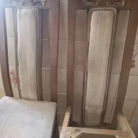 دو عدد صندل چوبی