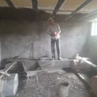 سیمان کاری دیوار چینی کاشی‌کاری