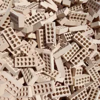 آجر ماسه ده سوراخ قرمز ده سوراخ زرد سیمان مصالح