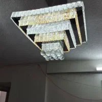 لوستر کریستالی سه حالته