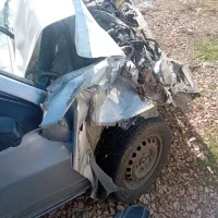 پراید مدل ۸۶ تصادفی