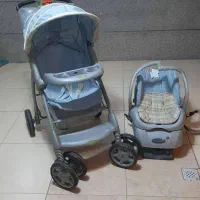 فروش سیسمونی کامل نوزاد برند اصل در حد نو