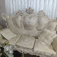 مبل هفت نفره ام دی آف و کمد باکس دار ام دی اف