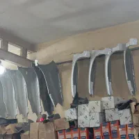 سپر گلگیر کاپوت چراغ بدنه رنگی و خام