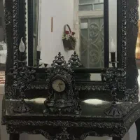 آینه شمعدان در حد نو