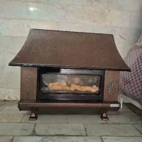 بخاری شومینه گازسوز|بخاری، هیتر، شومینه|ری, دیلمان|دیوار