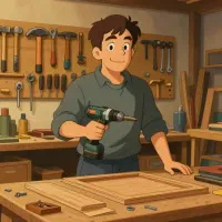 مونتاژ کار کابینت و نیروی ساده