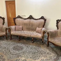 مبل استیل 9نفره|مبلمان خانگی و میز عسلی|شاهین‌شهر, شهرک سایت|دیوار