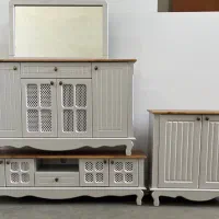 (آینه کنسول و جا کفشی و میز تلویزیون و کافی بار )|بوفه، ویترین، کنسول|قدس, شهر‌قدس|دیوار