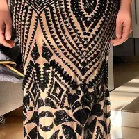 لباس مجلسی کار شده