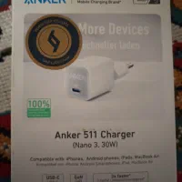 شارژر 30w Anker نو