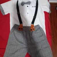 لباس و کفش  پسرانه مناسب ۹سال(کفش سایز۳۴)