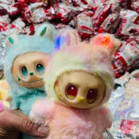 عروسک لبوبو انرژی چراغ و اسپیکر دار